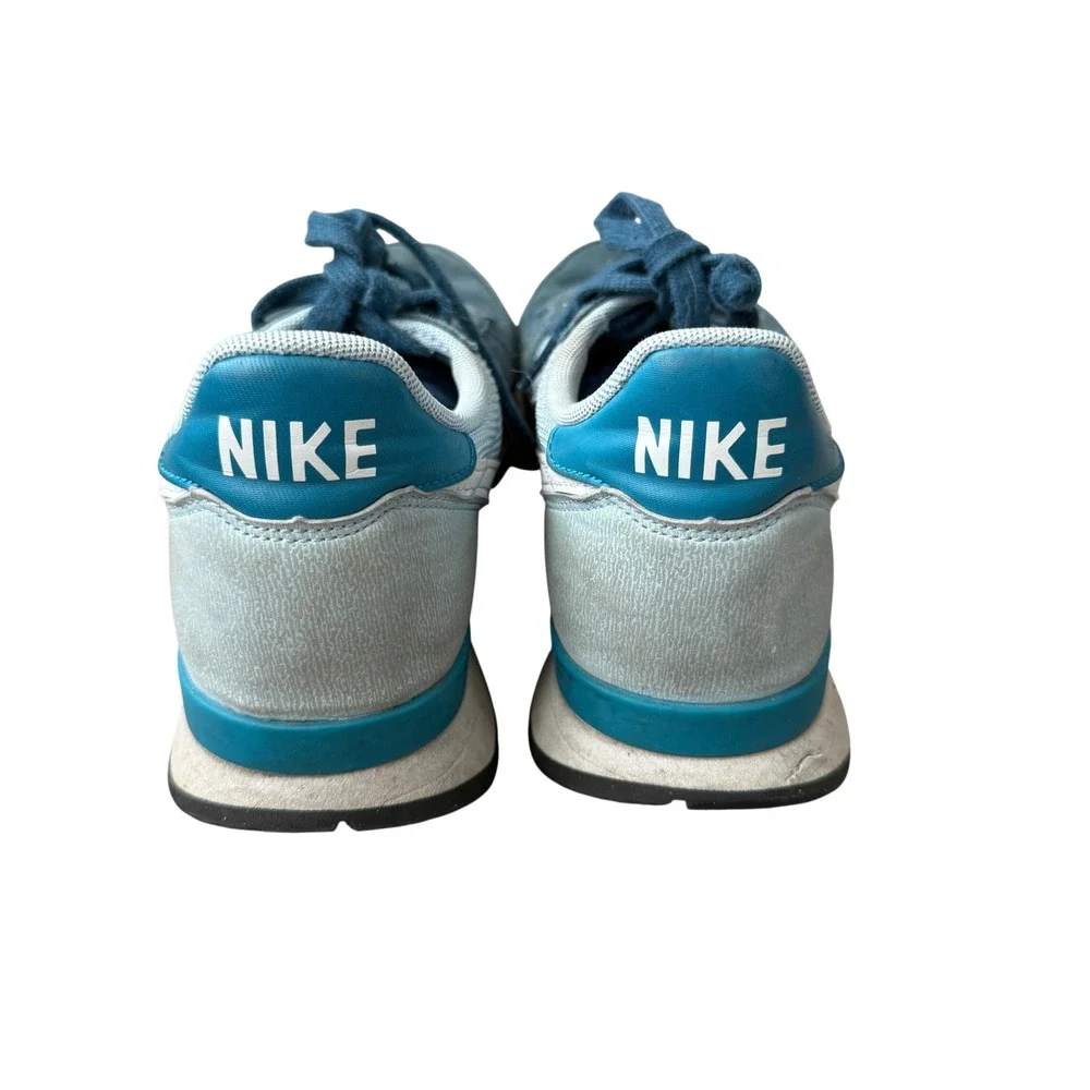 Nike Internationalist Sz 7‎ Blue Suede Mesh Low Top Sneakers